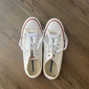 White women’s Converse